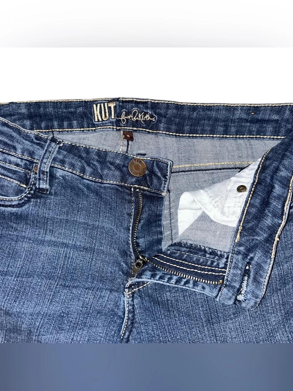 Kut From The Kloth Boyfriend Jeans Women’s Size 6 Scandi Minimal - Picture 5 of 9